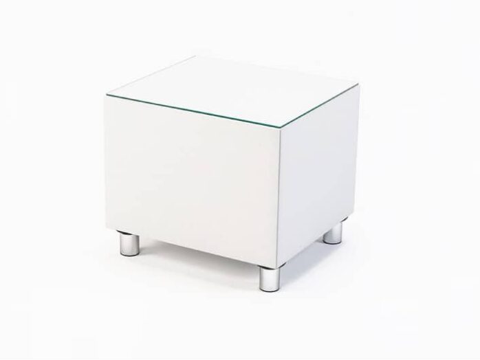 שידה מרופדת ללא מגירות